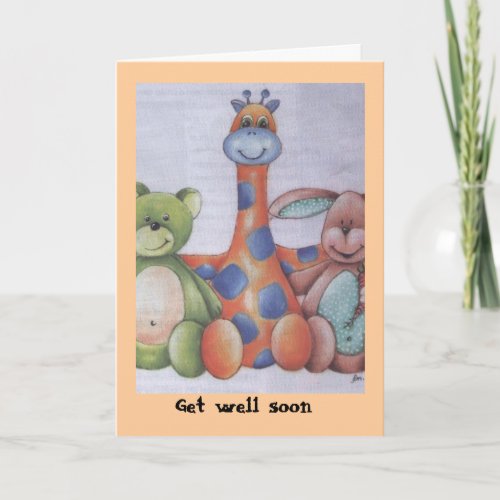 get well soon card