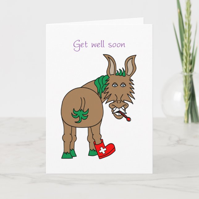 Get well soon card (Front)