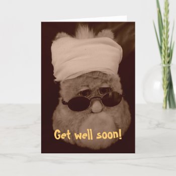"get Well Soon!" Card by mein_irish_terrier at Zazzle