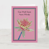 Get Well Soon Card for Aunt | Zazzle