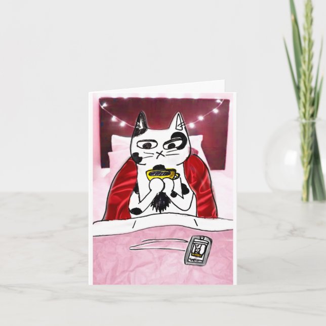 Get Well Soon Cat Card (Front)