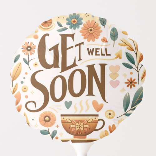 Get Well Soon Childrens Kids Balloon