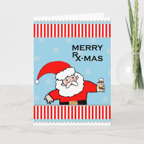 Get Well Soon Christmas Holiday Card