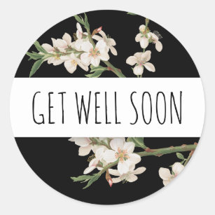 Get Well Soon Gifts for Women - Funny Flowers Sticker for Sale by  design880