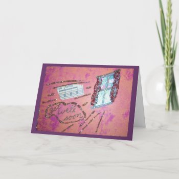 Get Well Soon Collage Card by ebroskie1234 at Zazzle