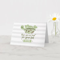 Get Well Soon Cute Best Wishes Custom