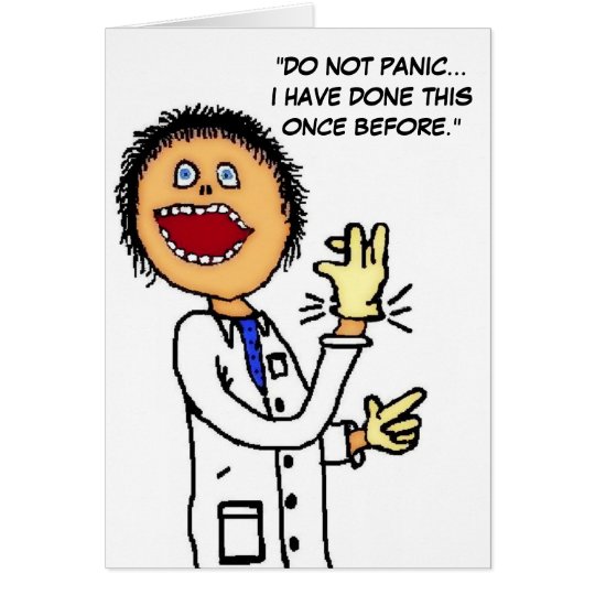 Get Well Soon Doctor Humor Card | Zazzle.com