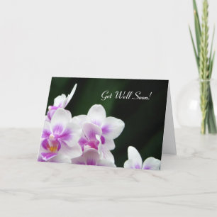 Get Well Soon Floral Greeting Card