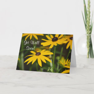 Get Well Soon! Flowers Card