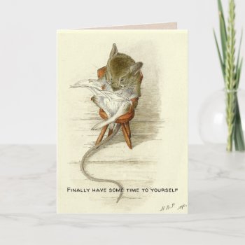 Get Well Soon For Grandfather Mouse Card by kidslife at Zazzle