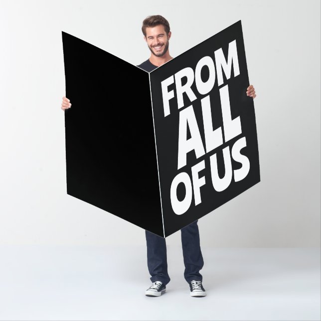 GET WELL SOON FROM ALL OF US BIGGEST CARD (In Situ)