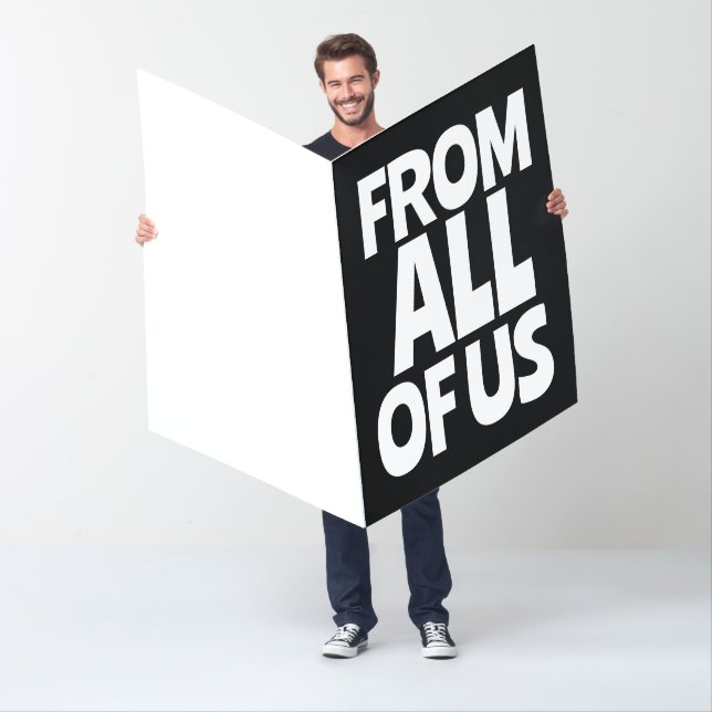 GET WELL SOON FROM ALL OF US BIGGEST CARD (In Situ)