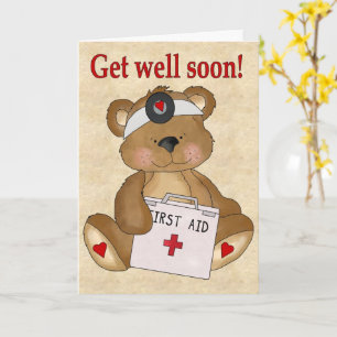 Get well soon greeting cards Personalize it!