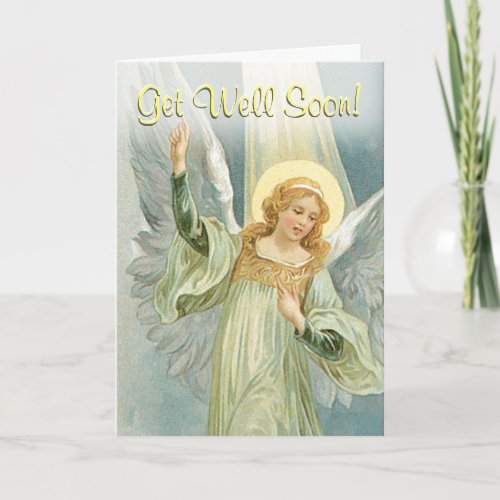 Get Well Soon _ Guardian Angel Card