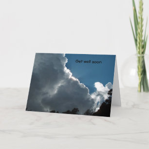 Get well soon holiday card