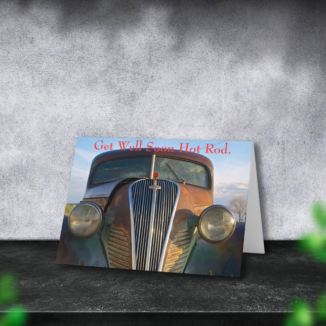 Get Well Soon Hot Rod Card (Creator Uploaded)
