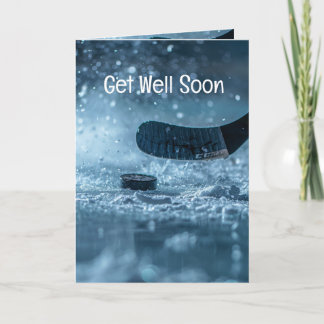  Get Well Soon Ice Hockey Sport Card
