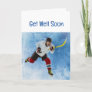 Get Well Soon Ice Hockey Sport Card