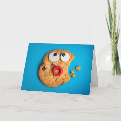 Get Well Soon Insurny Broken Cookie Humor Card