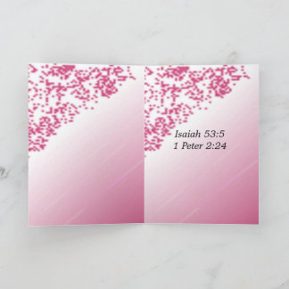 Get Well Soon Jesus Is Our Healer Card