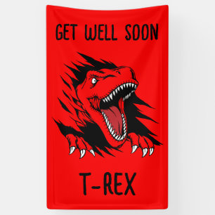 Get Well Soon Little Monkey Banner