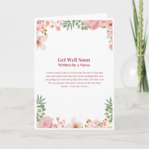 Get Well Soon Nurse Card — Get Well Soon