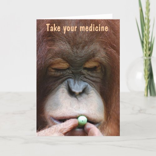 Get Well Soon Pills Card