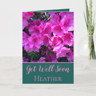 Get Well Soon Pink Flowers
