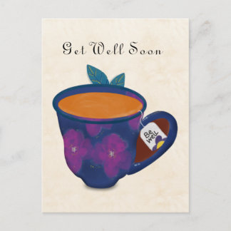 Get Well Soon Postcard