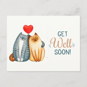 Get Well Soon Postcard