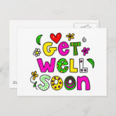 Get Well Soon Postcard 