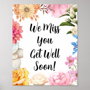 get well soon poster