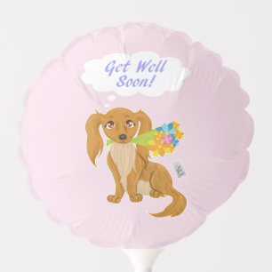 Get Well Soon Puppy Balloon