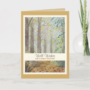 Get Well Soon Speedy Recovery Greeting Card