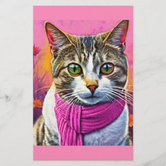 Get Well Soon – Spring Flu Recovery | Cozy Cat Stationery