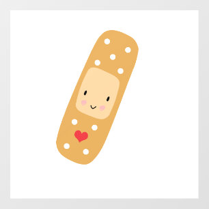 Get Well Soon Thinking of You Cute Kawaii Floor Decals