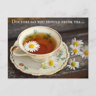 Get Well Soon Wine Lover Postcard