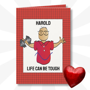 Get Well Stay Strong Card for Him