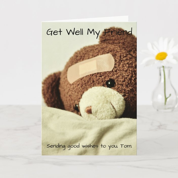 get well teddy bear