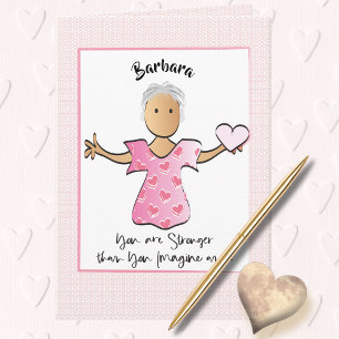 Get Well Thinking of You Female Support Card