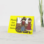 Get Well Trails Aren&#39;t The Same Card - Western at Zazzle
