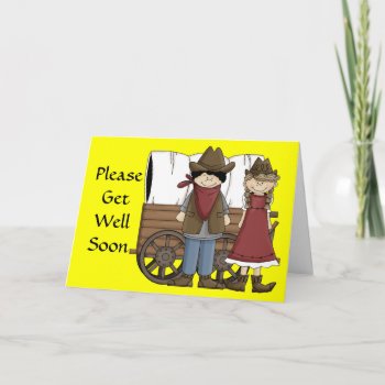 Get Well Trails Aren't The Same Card - Western by She_Wolf_Medicine at Zazzle