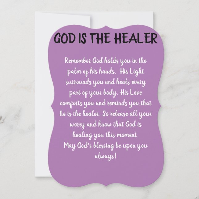 Get welll greeting card (Front)