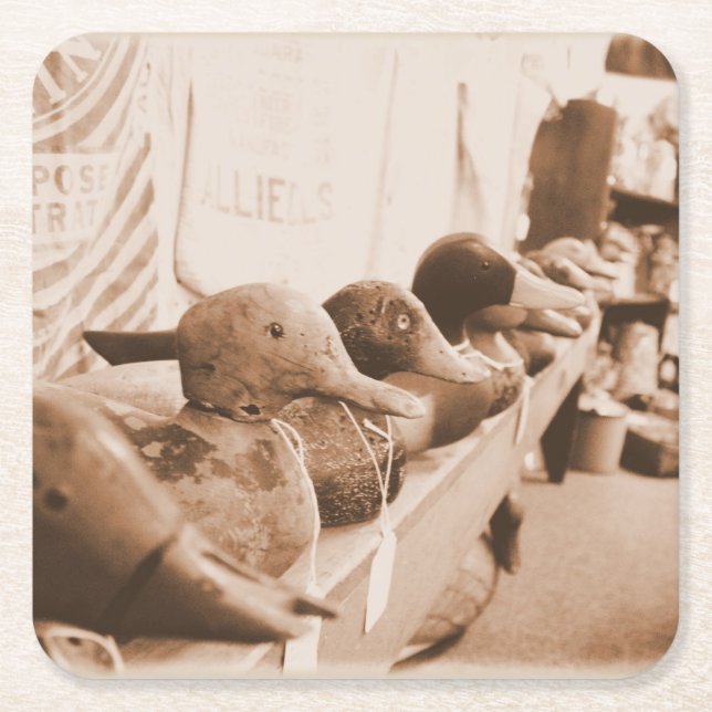 Get Your Ducks in a Row - Antiques - Coaster (Front)