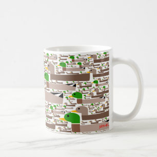 get your ducks in a row coffee mug