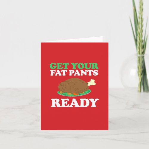 Get your fat pants ready holiday card