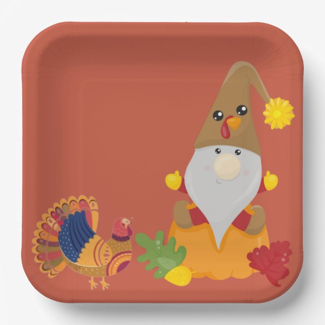 Get Your Fat Pants Thanksgiving Collection  Paper Plates (Front)