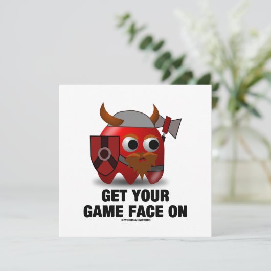 Get Your Game Face On (Viking) (Standing Front)