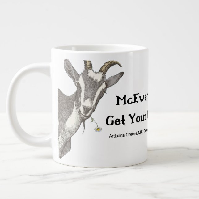 Get Your Goat large mug (Left)