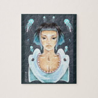 Get your head above water/Sortir la tête de l’eau  Jigsaw Puzzle
